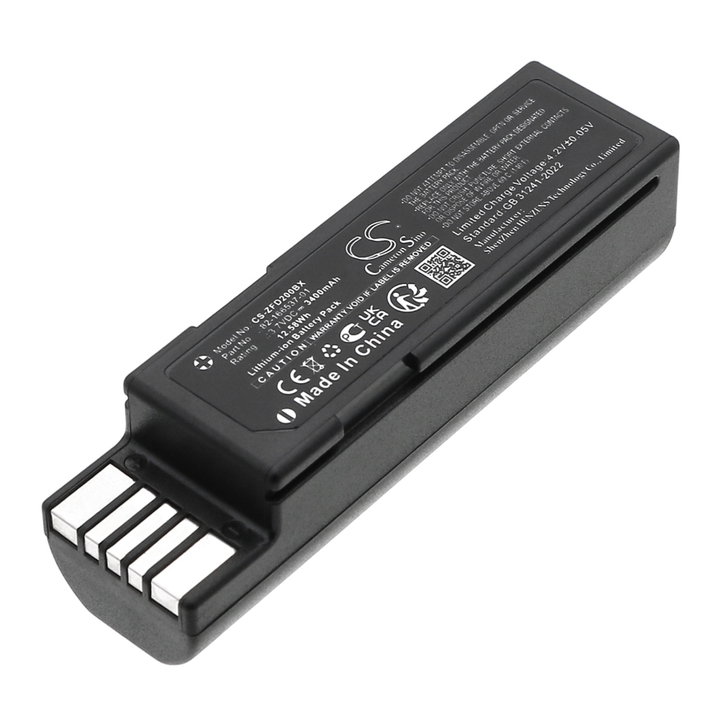 Code à barres, Scanner Batterie du scanner Zebra CS-ZFD200BX
