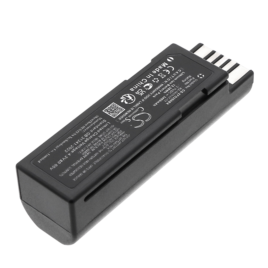Code à barres, Scanner Batterie du scanner Zebra CS-ZFD200BX