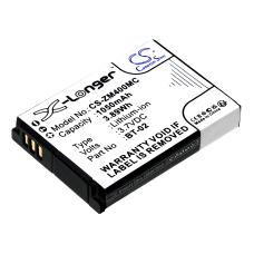Remplacement de batterie compatible pour SEALIFE AT-S60,BT-02,FJ-SLB-10A,SL7404,SL747