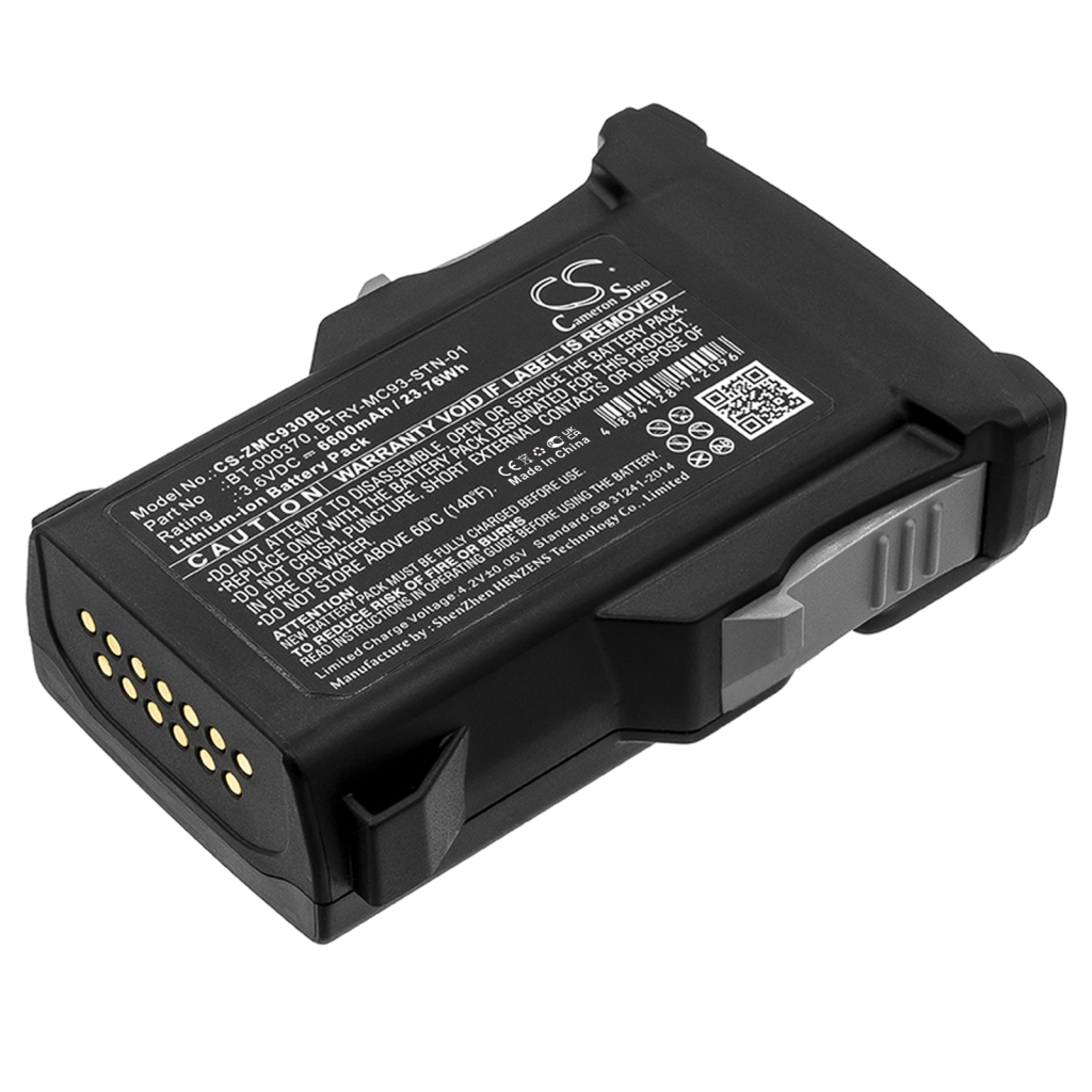 Code à barres, Scanner Batterie du scanner Zebra CS-ZMC930BL