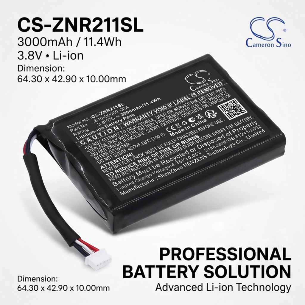 Batteries compatible avec ZyXEL MWR211 MWR211 CS-ZNR211SL