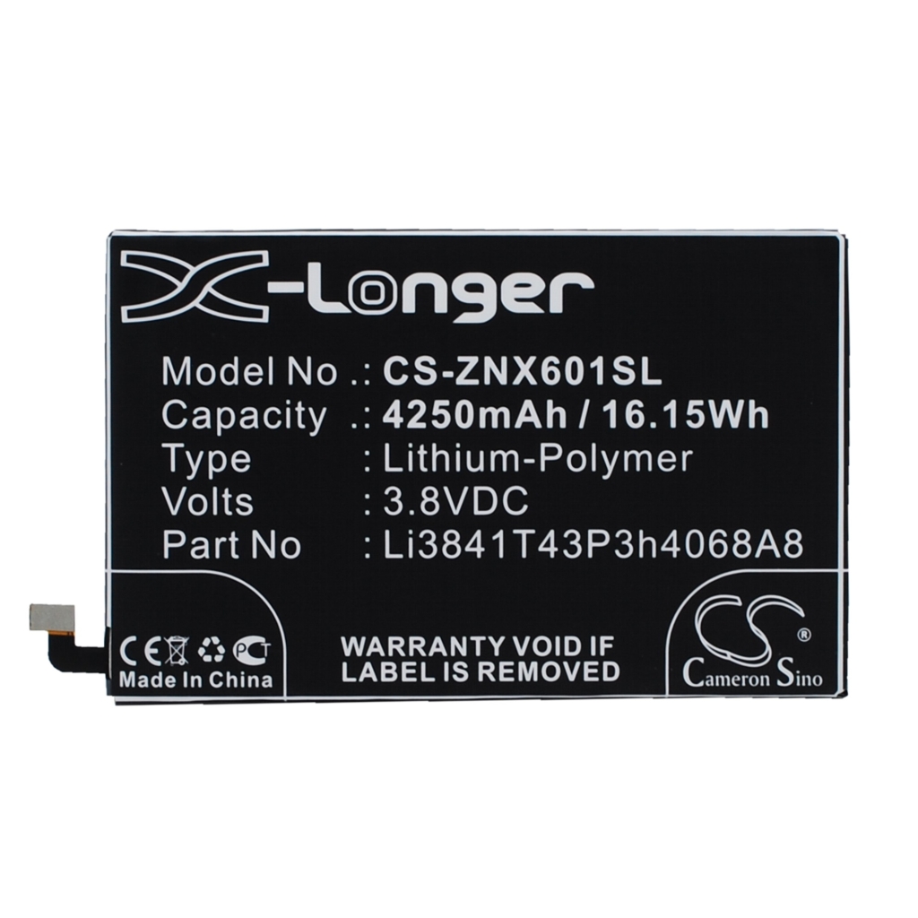 Batterie compatible avec ZTE CS-ZNX601SL