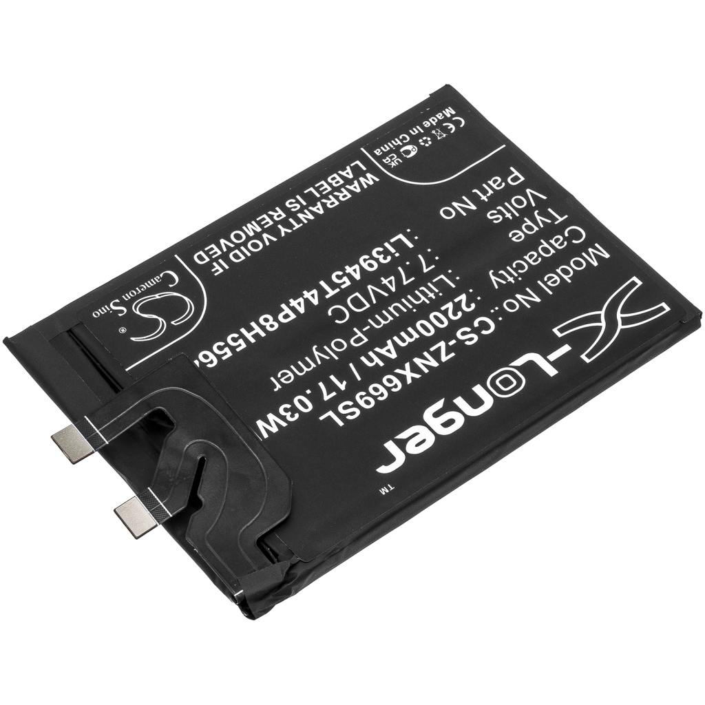 Batterie de téléphone portable ZTE CS-ZNX669SL