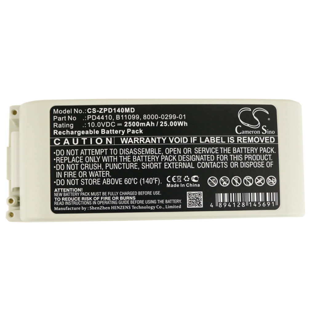 Batterie compatible avec Zoll CS-ZPD140MD