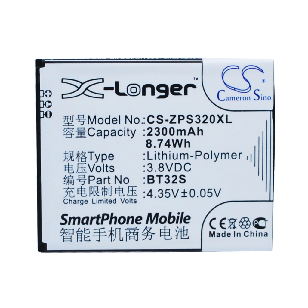 Batterie compatible avec Zopo CS-ZPS320XL