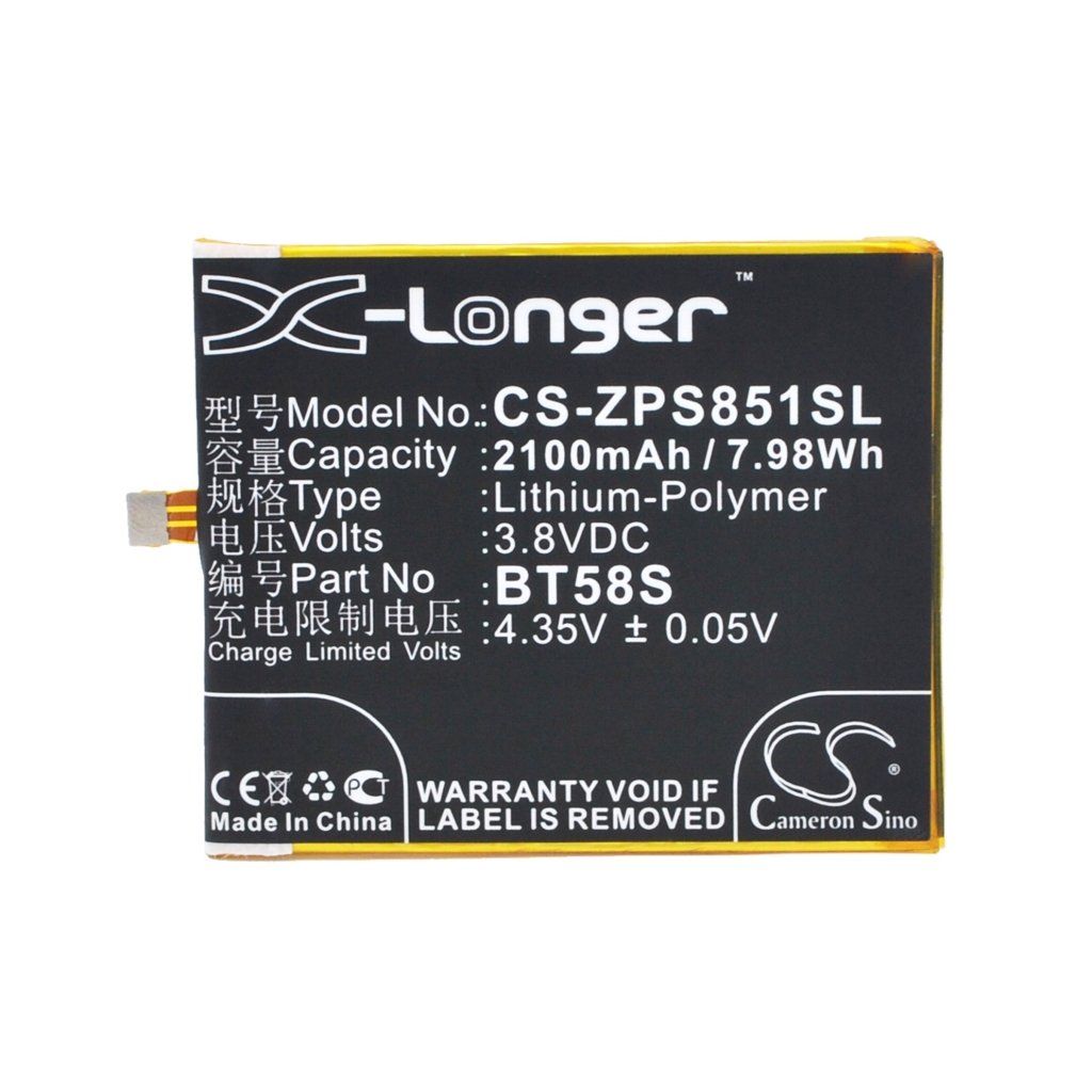 Batterie compatible avec Zopo CS-ZPS851SL