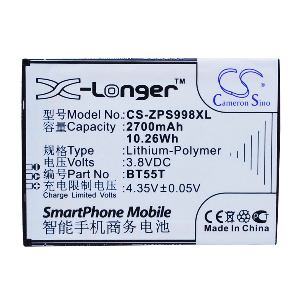 Batterie compatible avec Zopo CS-ZPS998XL