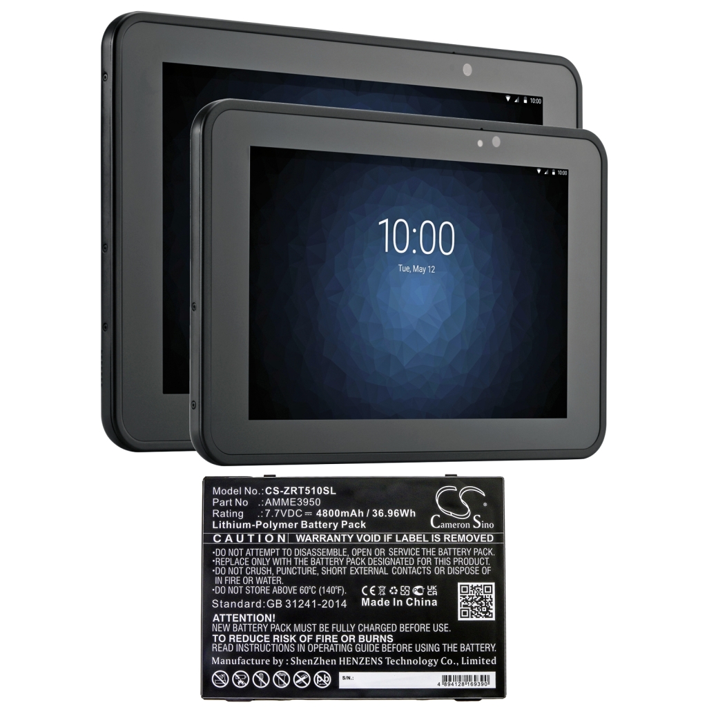 Tablette Batterie Zebra CS-ZRT510SL