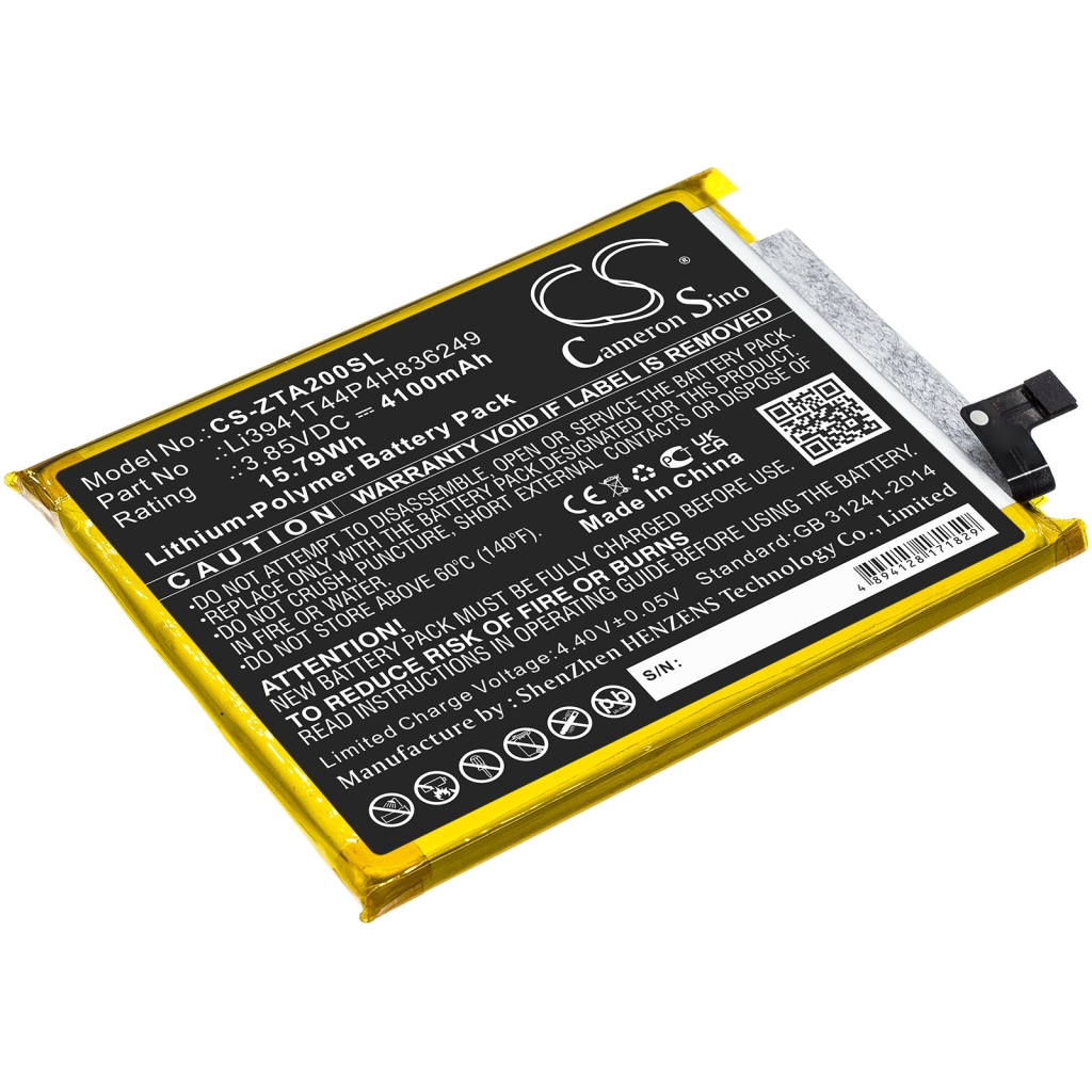 Batterie de téléphone portable ZTE CS-ZTA200SL