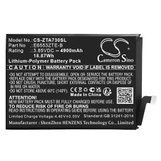 Remplacement de batterie compatible pour ZTE E6553ZTE-B