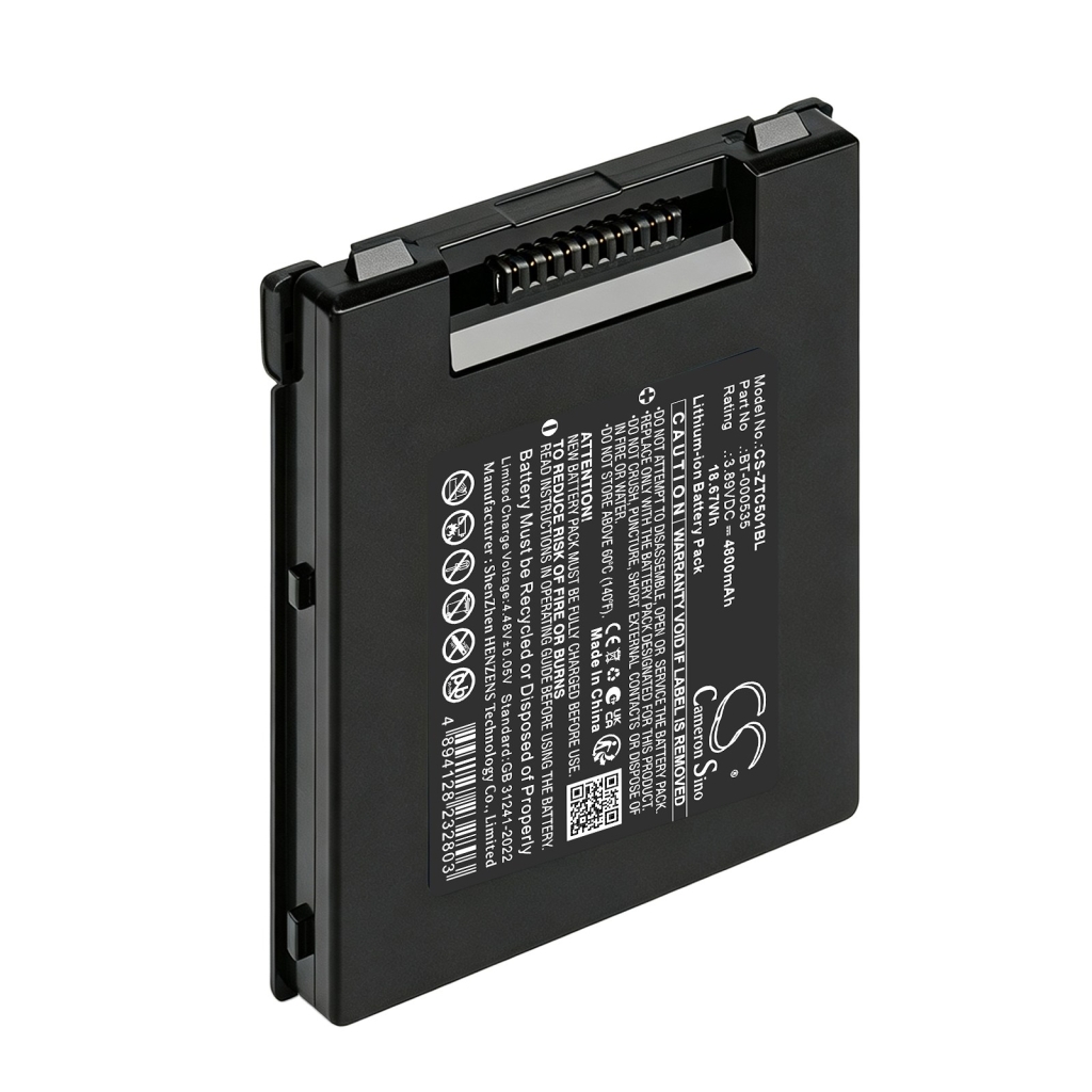 Batteries compatible avec Zebra TC501 TC501 CS-ZTC501BL