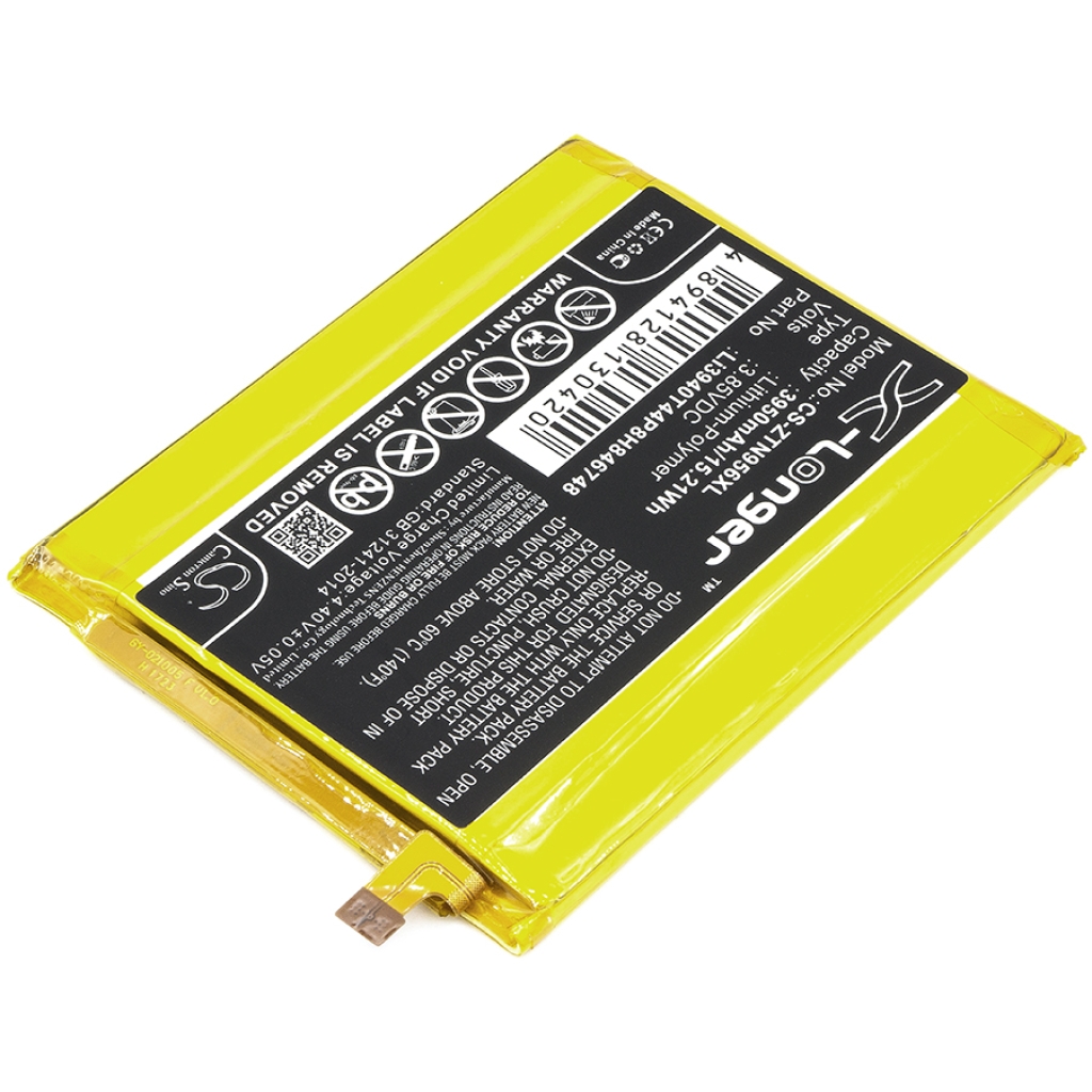 Batterie de téléphone portable ZTE CS-ZTN956XL
