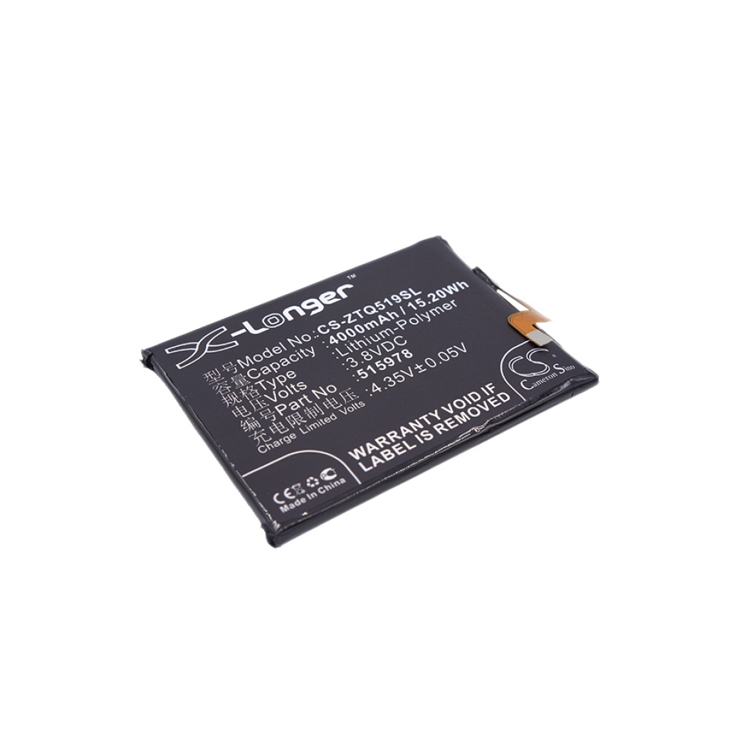 Batterie de téléphone portable ZTE CS-ZTQ519SL