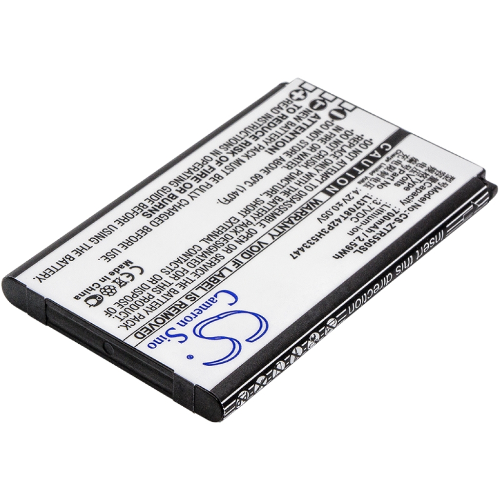 Batterie de téléphone portable ZTE CS-ZTR550SL