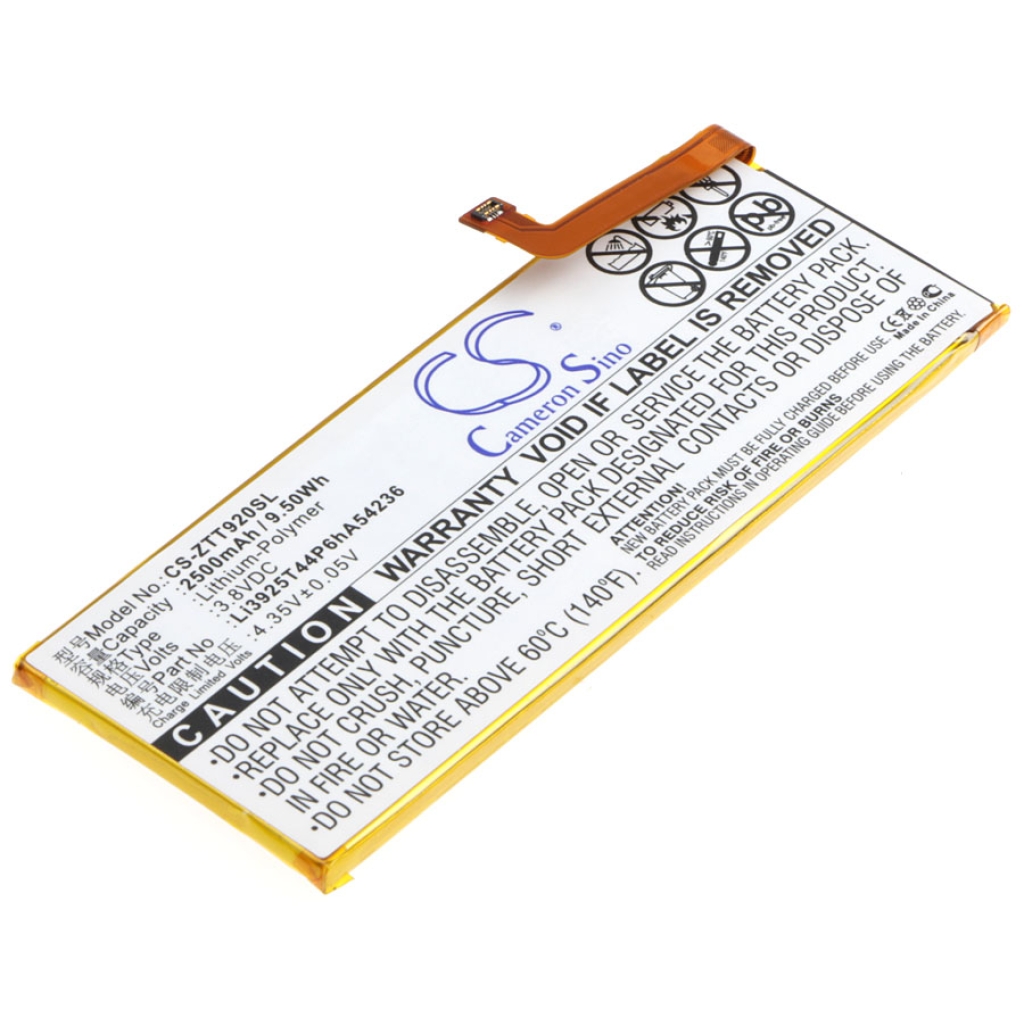 Batterie de téléphone portable ZTE CS-ZTT920SL