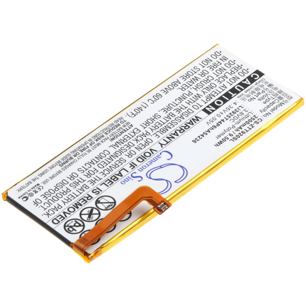 Batterie de téléphone portable ZTE CS-ZTT920SL