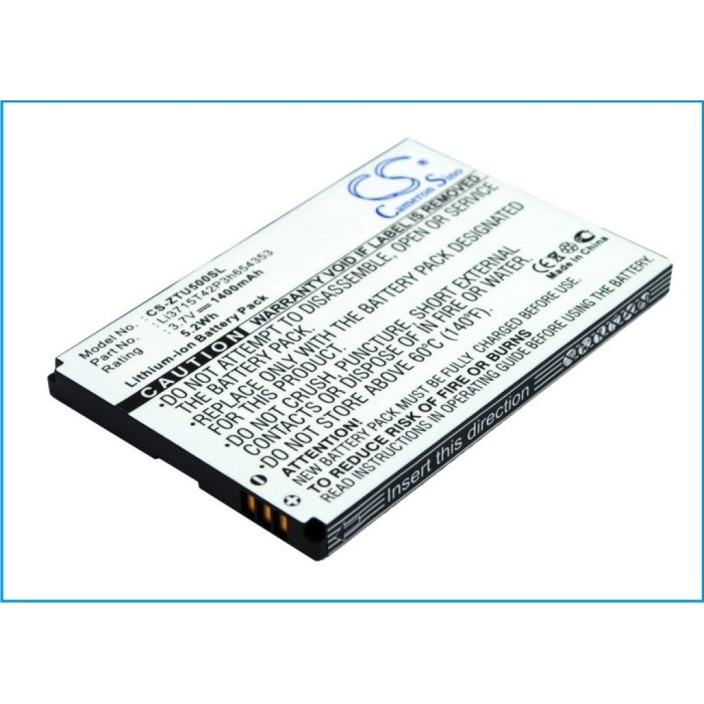 Batterie de téléphone portable ZTE CS-ZTU500SL