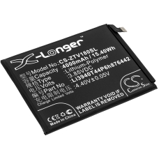 Remplacement de batterie compatible pour ZTE LI3940T44P6H876442