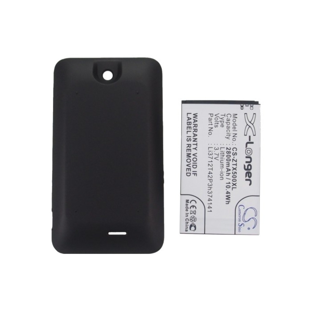 Batterie de téléphone portable ZTE CS-ZTX500XL