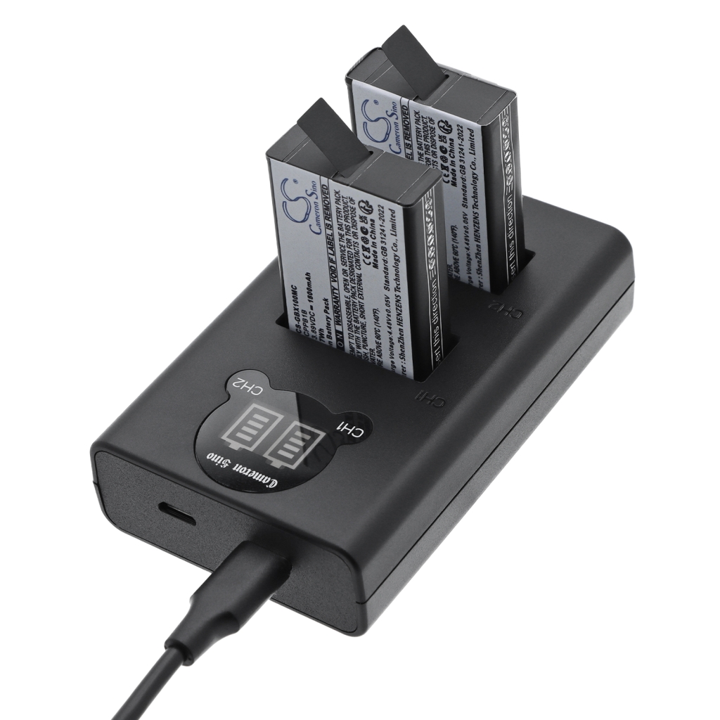 Chargeur compatible avec Gopro DF-GBX100UH