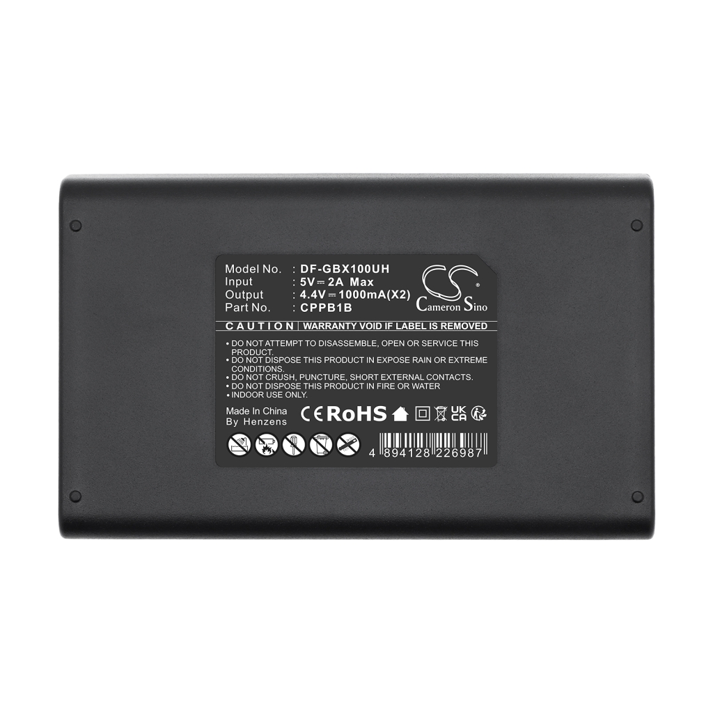 Chargeur compatible avec Gopro DF-GBX100UH
