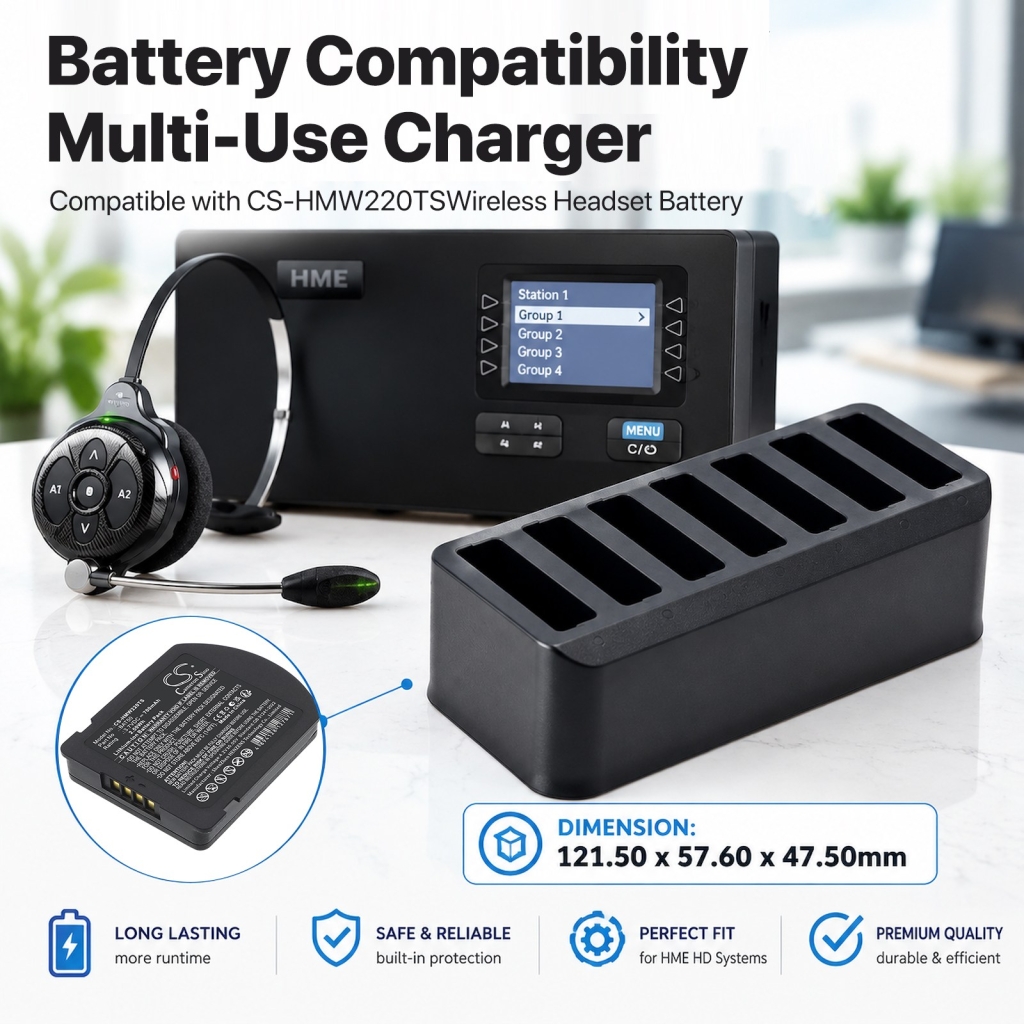 Chargeurs compatible avec HME 1402 1402 DF-HMW220UB