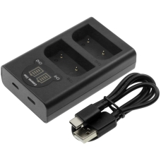 Compatible charger replacement for Olympus BLX-1