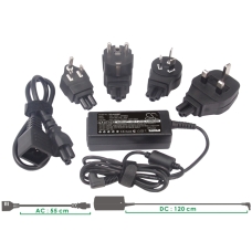 Remplacement de chargeur compatible pour FUJITSU 0225A1950,0225A2040,36001671,41R4441,42312AU...