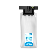 Remplacement compatible pour Compatible avec Epson C13T01D200 / 220ml Encre Cyan (Cartouches d'encre)
