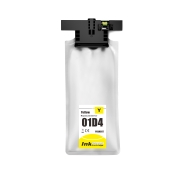 Remplacement compatible pour Compatible avec Epson C13T01D400 / 220ml Encre Jaune (Cartouches d'encre)