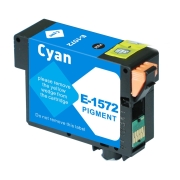Compatible avec Epson T1572 / 29.5ml Encre Cyan (Cartouches d'encre)