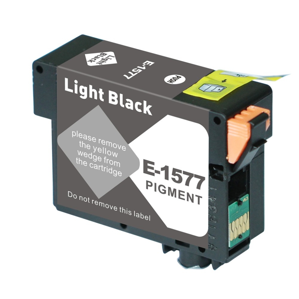 Compatible avec Epson T1577 / 29.5ml Encre Noir clair (Cartouches d'encre)