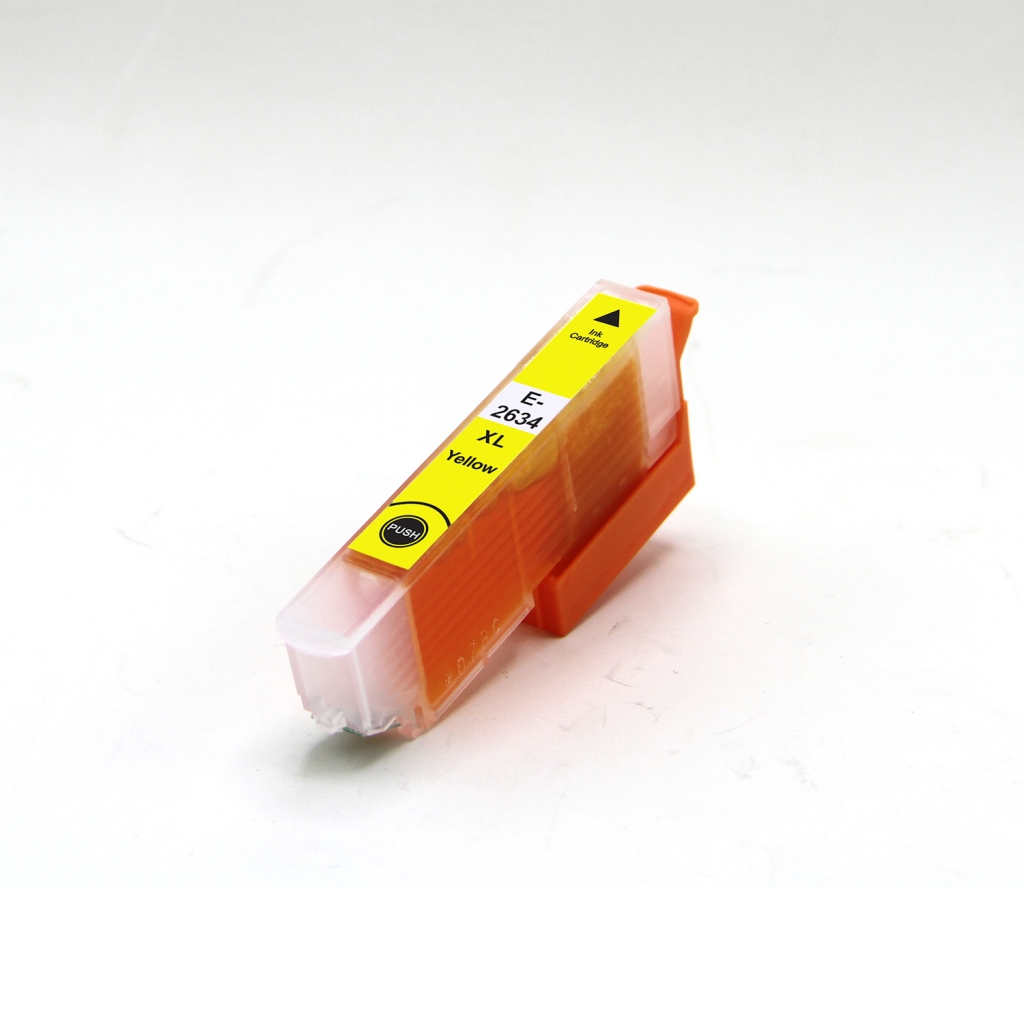 Compatible avec Epson C13T26344012 / 13ml Encre Jaune (Cartouches d'encre)