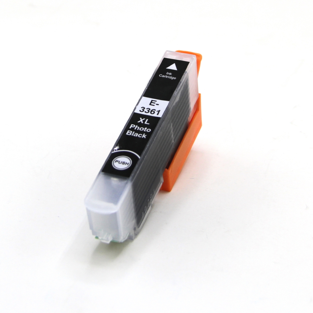 Compatible avec Epson C13T33614012 / 13ml Encre Noir photo (Cartouches d'encre)