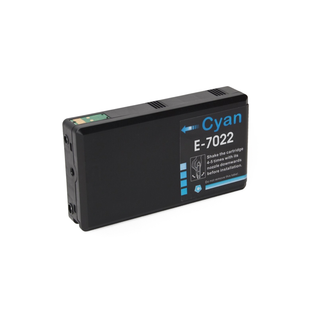 Compatible avec Epson T7022 / 25ml Encre Cyan (Cartouches d'encre)