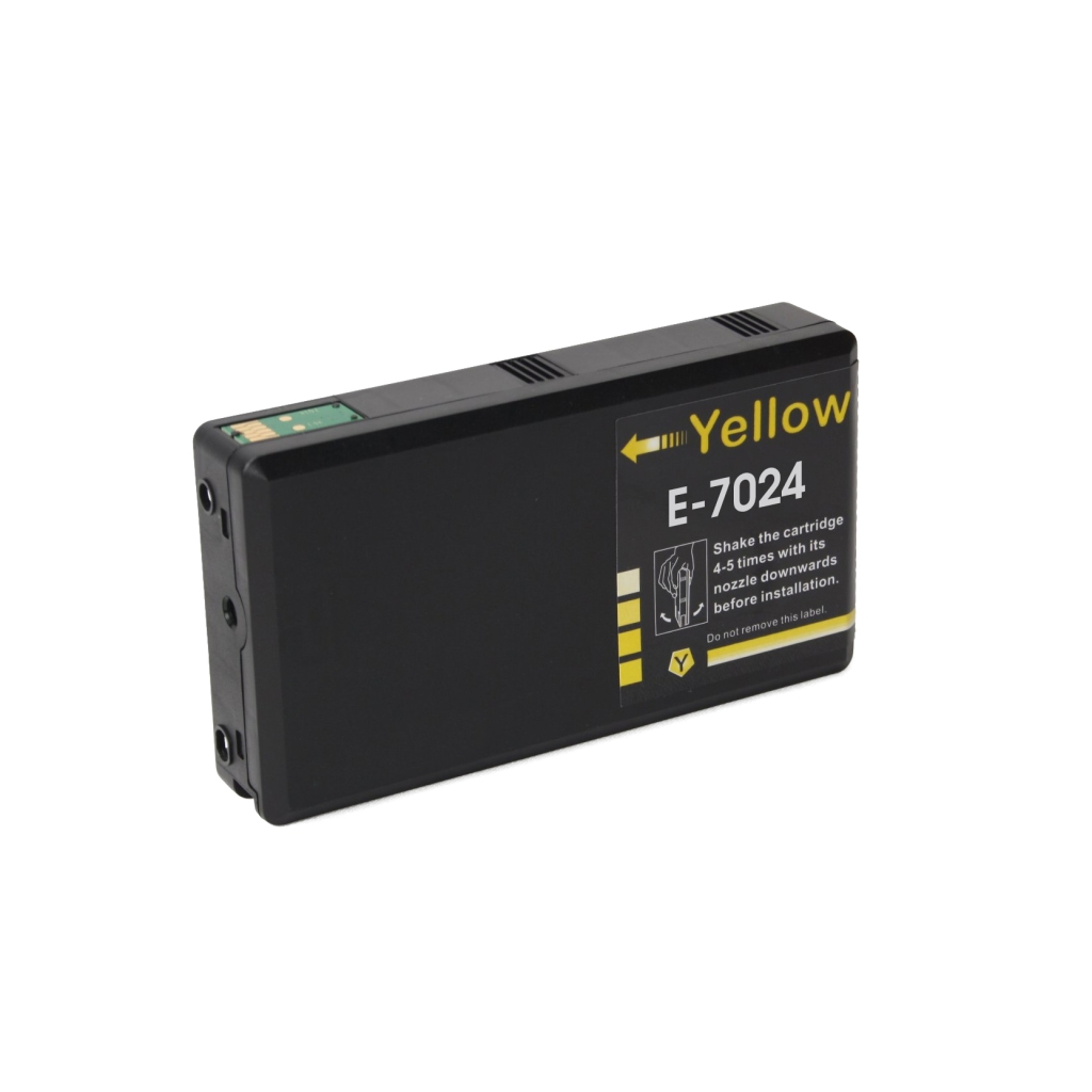 Compatible avec Epson T7024 / 25ml Encre Jaune (Cartouches d'encre)