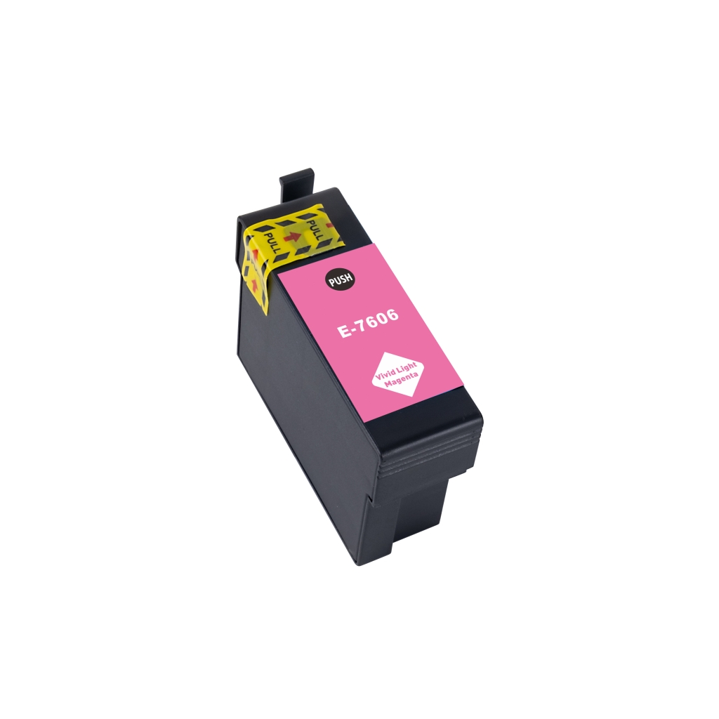 Compatible avec Epson T7606 / 29.5ml Encre Magenta clair vif (Cartouches d'encre)