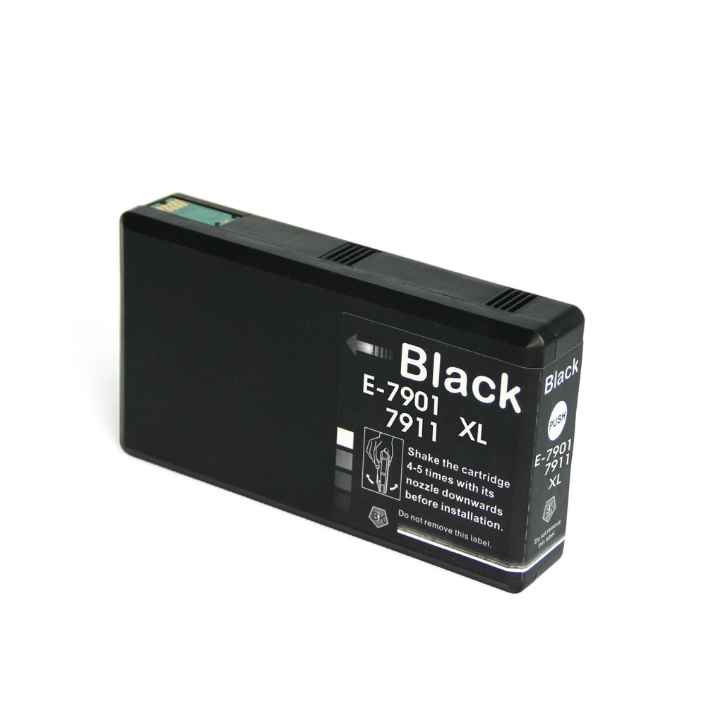 Compatible avec Epson C13T79014010 / 50ml Encre Noir (Cartouches d'encre)