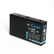 Compatible avec Epson C13T79024010 / 25ml Encre Cyan (Cartouches d'encre)