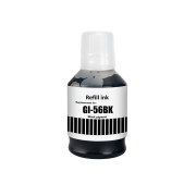 Compatible avec Canon GI-56BK / 170ml Encre Noir (Encre d'impression)