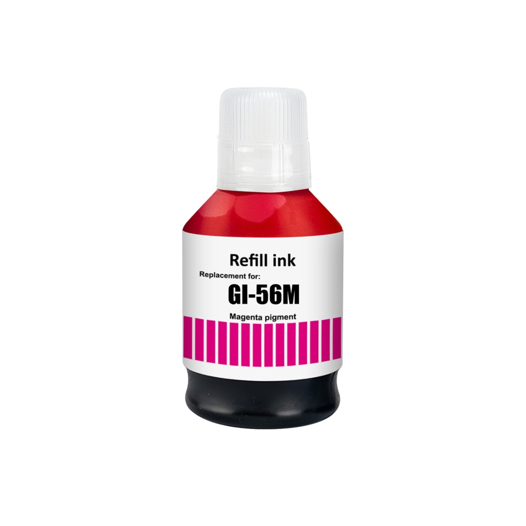 Compatible avec Canon GI-56M / 135ml Encre Magenta (Encre d'impression)