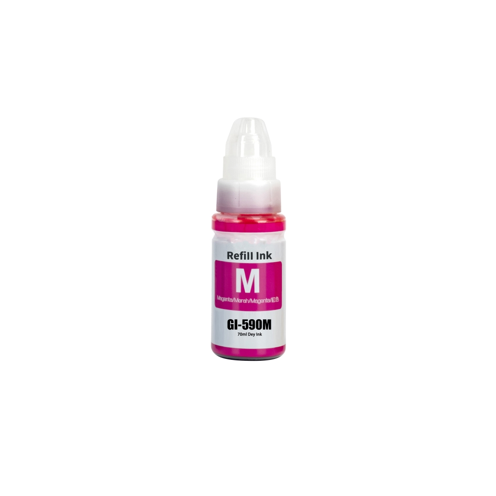 Compatible avec Canon GI-590 M / 70ml Encre Magenta (Encre d'impression)