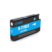 Compatible avec HP 711C / 30ml Encre Cyan (Cartouches d'encre)