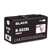 Compatible avec HP 932XLBK / 33ml Encre Noir (Cartouches d'encre)