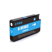 Compatible avec HP 951XLC / 30ml Encre Cyan (Cartouches d'encre)