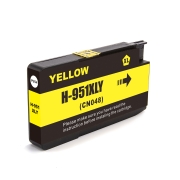 Compatible avec HP 951XLY(CN048AN) / 30ml Encre Jaune (Cartouches d'encre)