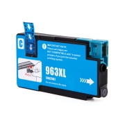 Compatible avec HP 963XLC / 27.5ml Encre Cyan (Cartouches d'encre)