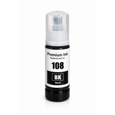 Compatible replacement for EPSON E-108BK